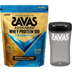 SAVAS 유청 단백질 100 요구르트맛 980g + 쉐이커 500ml