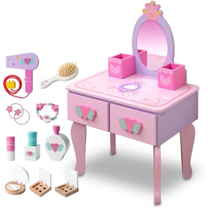 RiZKiZ 소꿉놀이 화장대 귀여운 아이템 10종 세트 여자아이 메이크업 놀이