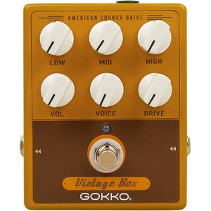 GOKKO AUDIO 앰프 시뮬레이터 펜더 앰프 소리 페달 이펙터 Vintage Box American Sound GK 33