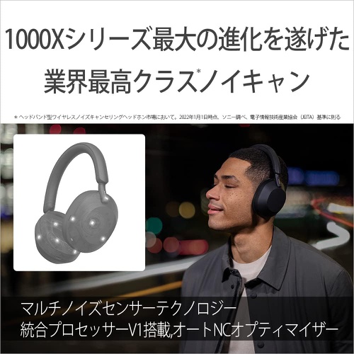  SONY 무선 노이즈 캔슬링 스테레오 헤드폰 WH 1000XM5  노이캔 성능 향상