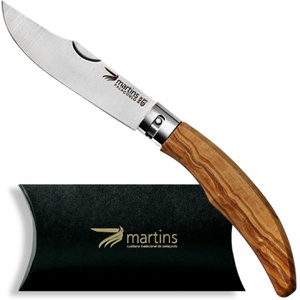 Martins Knife OLIVE ELEGANCE 스테인리스 올리브 포켓나이프 야외 낚시 요리 캠핑 