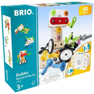 BRIO 빌더 레코드 & 플레이 세트 조립 장난감 쌓기 블록 교육 완구