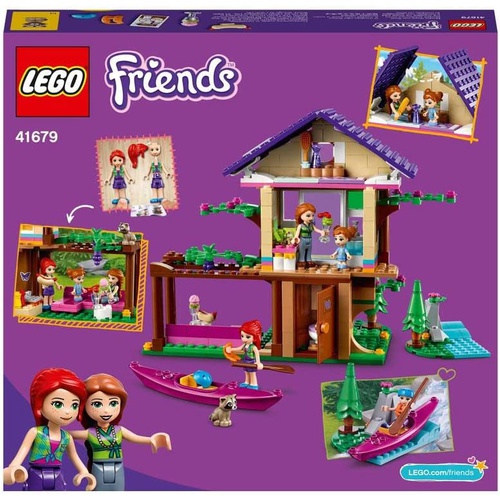  LEGO 프렌즈 하트 레이크 숲 집 41679 장난감 블록