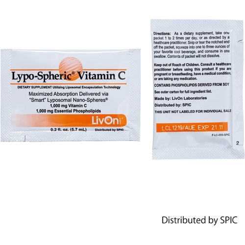  LivOn Laboratories Lypo Sphereic 리포스페릭 비타민 C 리퀴드 30팩 2세트