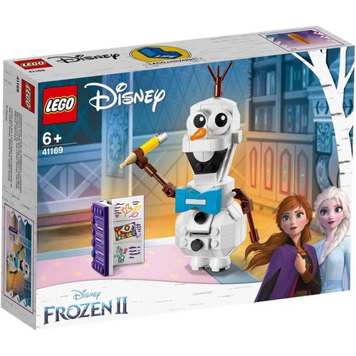  LEGO 디즈니 프린세스 겨울왕국 2 올라프 41169 블록 장난감 