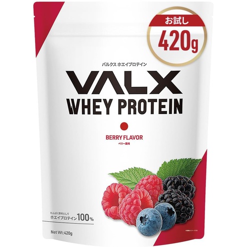  VALX 유청 단백질 베리 풍미 420g 프로틴