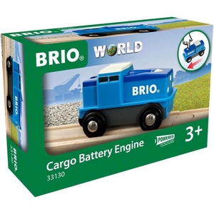 BRIO WORLD 카고 배터리 엔진 목제 레일 장난감 33130