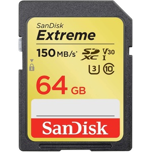 SanDisk 64GB Extreme UHS ISDXC SDXV6 064G