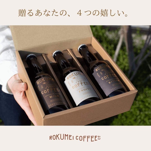  ROKUMEI COFFEE CO 크래프트 커피 3종 각330ml