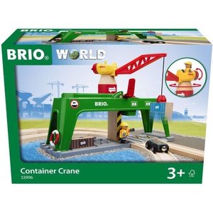 BRIO WORLD 컨테이너 크레인 63399600 피규어 장난감 