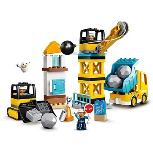 LEGO 듀플로 레킹볼 해체 공사 10932 블록 장난감