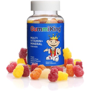 Gummi King 종합비타민 및 미네랄 보충제 60알