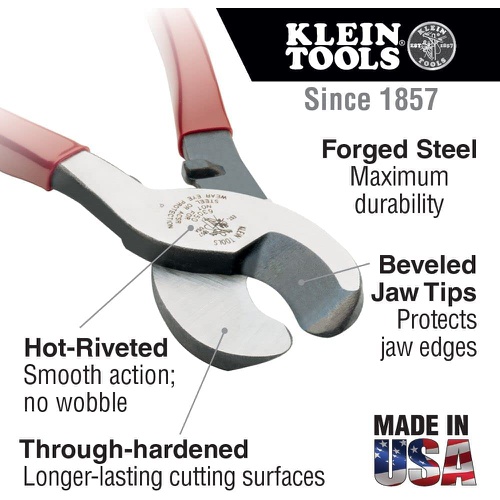  Klein Tools 케이블 커터 250mm 63050