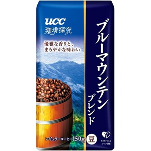 UCC 커피탐구 볶은콩 블루마운틴 블렌드 150g 레귤러 커피 원두