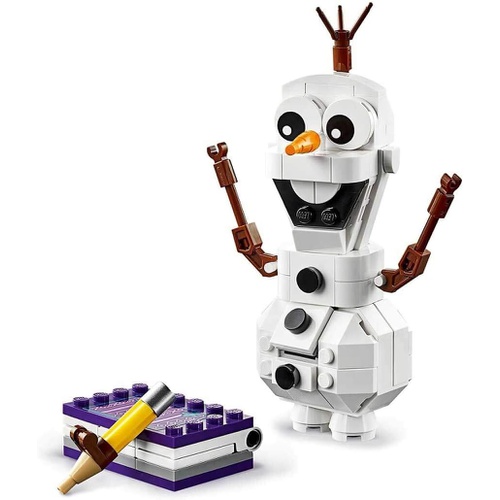  LEGO 디즈니 프린세스 겨울왕국 2 올라프 41169 블록 장난감 