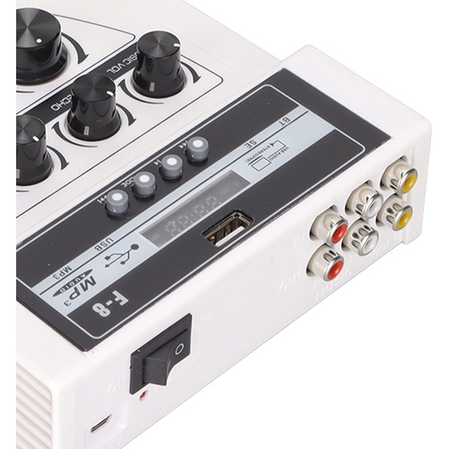  Vbestlife 미니 사운드 믹서 홈 오디오 DJ 가라오케 스테레오 사운드 보드 콘솔 시스템