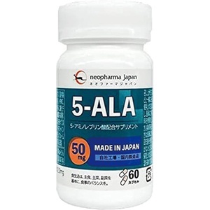 네오파마 재팬 5 ALA 50mg 아미노산 5 아미노레브린산 배합 보충제 60알 2세트