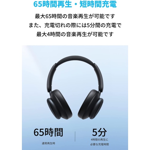  Anker Soundcore Space Q45 Bluetooth 5.3 무선 헤드폰 울트라 노이즈 캔슬링 2.0 LDAC 하이레조 지원 