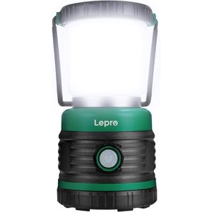 Lepro LED 캠핑랜턴 초고휘도 1500루멘 4개 점등모드 무단계 조광조색