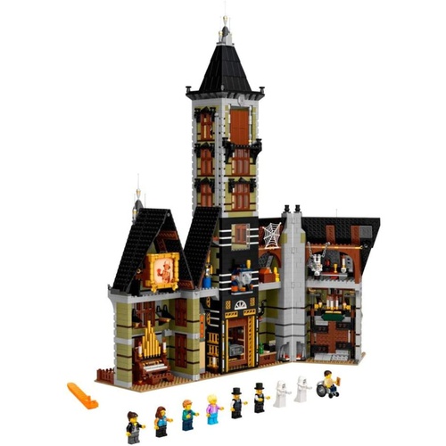  LEGO 페어그라운드 컬렉션 혼티드 하우스 10273 블록 장난감