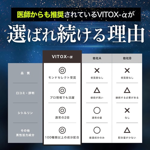  VITOX α EXTRA Edition 30알