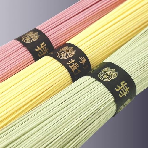  수타 소면 이보노이토 특급품 색면 채색화 HANA 50g×11묶음 일본 국수