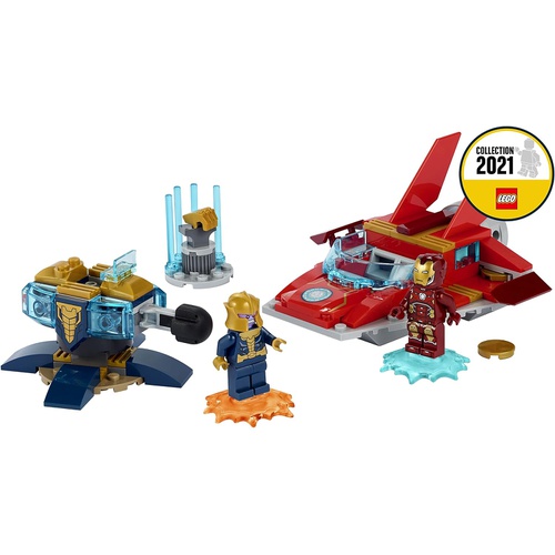  LEGO 슈퍼 히어로즈 아이언 맨 vs. 타노스 76170 장난감 블록 