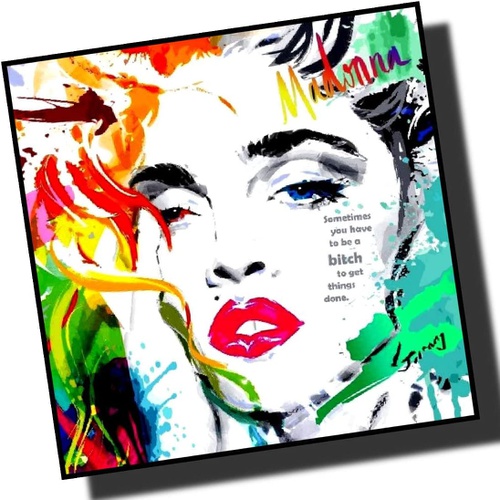  Praline Art Frame Madonna 그래픽 아트 패널 인테리어 포스터