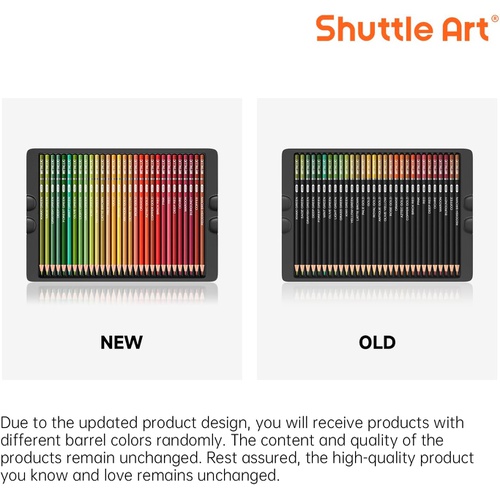  Shuttle Art 색연필 60색 메탈릭 반짝반짝 컬러펜 글리터 색칠 공부 일러스트 디자인 스케치