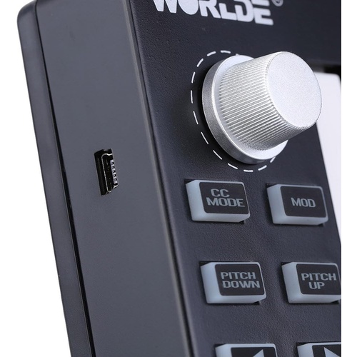  Beffin Worlde Easykey 25 휴대용 키보드 미니 25키 USB MIDI 컨트롤러