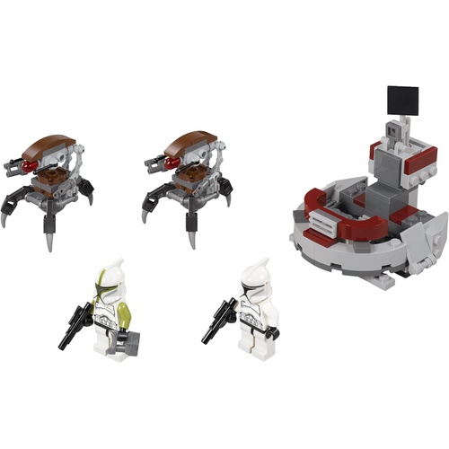 LEGO Star Wars Clone Troopers vs Droidekas 75000 블록 장난감