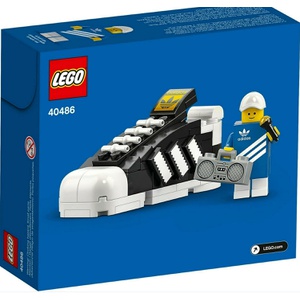 LEGO 미니 아디다스 오리지널 슈퍼스타 40486 블럭 장난감