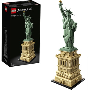 LEGO 아키텍처 자유의 여신 21042 블록 장난감