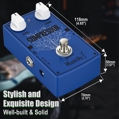  Musiclily Pro Compressor 컴프레서 기타 이펙터 