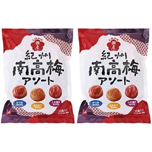 모헤지 키슈우난코우메 가쓰오매실 꿀매실 자소즈케우메 3가지맛 84g 2봉