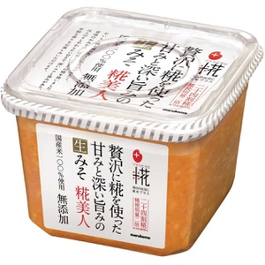 Marukome 누룩 미인 생된장 650g × 2세트 일본 된장