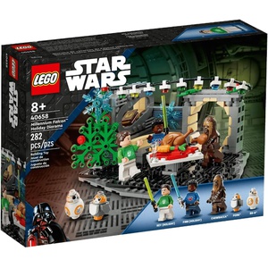 LEGO 스타워즈 밀레니엄 팔콘의 크리스마스 40658 장난감 블록