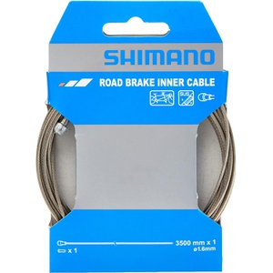 SHIMANO ROAD 브레이크 이너케이블 스테인리스 탠덤용 1.6x3500mm