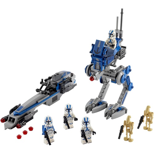  LEGO 스타워즈 클론 트루퍼 501부대 75280 장난감 블록