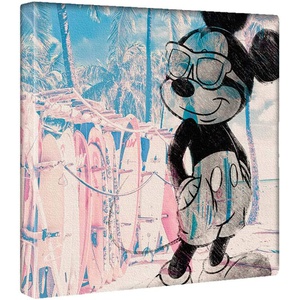 ArtDeli 미키마우스 아트 패널 30×30cm 인테리어 그림