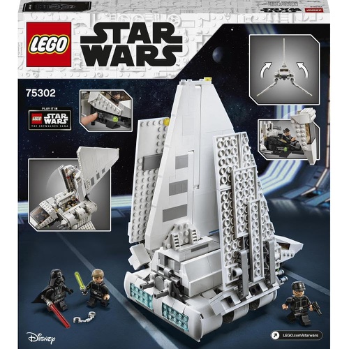  LEGO 스타워즈 임페리얼 셔틀 75302 장난감 블록