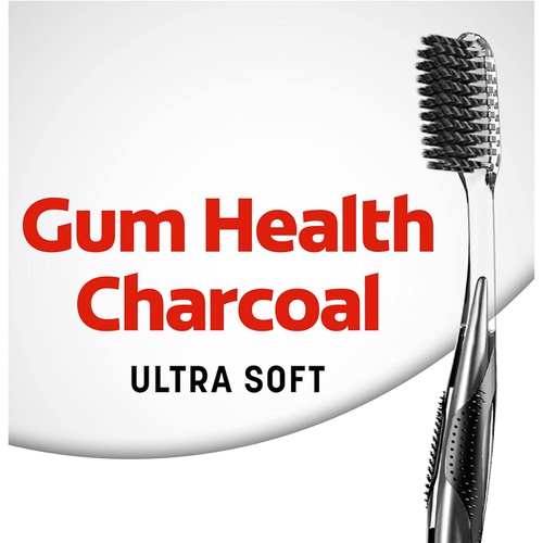  Colgate Gum Health Charcoal 칫솔 울트라 소프트 4개세트 