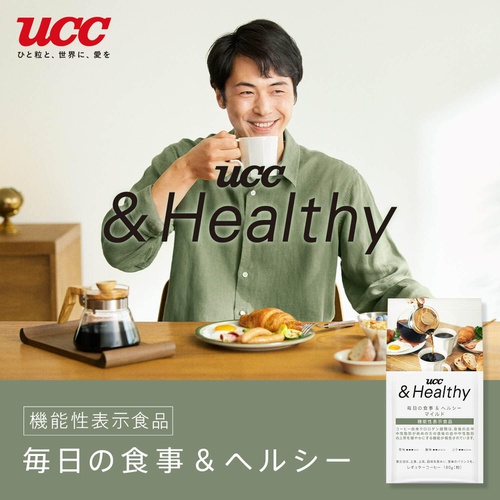  UCC & Healthy 마일드 180g 레귤러 커피 가루