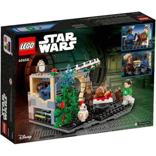  LEGO 스타워즈 밀레니엄 팔콘의 크리스마스 40658 장난감 블록