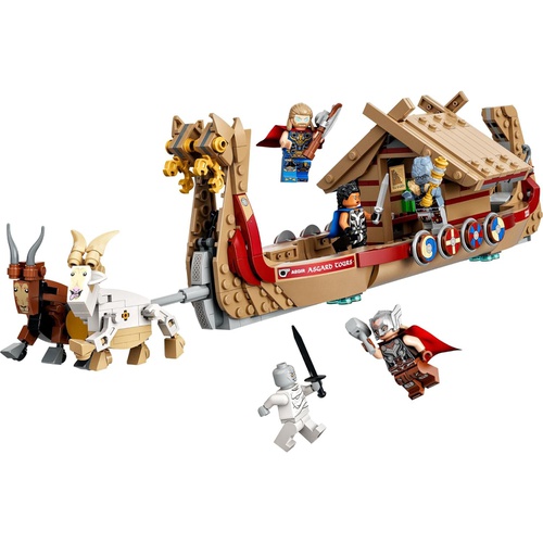  LEGO 슈퍼 히어로즈 소의 바이킹선 76208 장난감 블록 