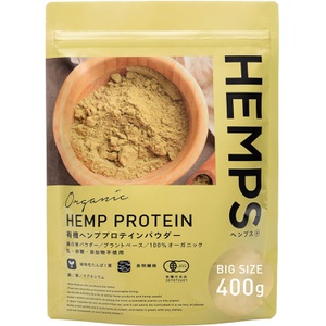 HEMPS 프로틴 400g 무첨가 식물성 단백질 미네랄 식이섬유 함유