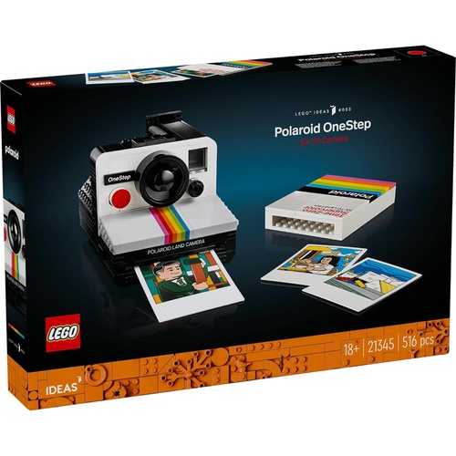  LEGO 아이디어 폴라로이드 원스텝 SX 70 장난감 블록 21345