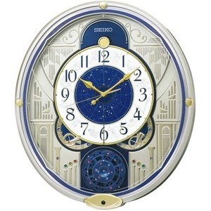 Seiko Clock HOME 벽걸이 시계 464×400×90mm RE582G 인테리어용품추천