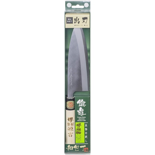  Sakaigenkichi 일본산 데바 식도 180mm 강철 나무자루 사카이도 042179