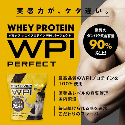  VALX 유청 단백질 WPI 퍼펙트 초콜릿 맛 1kg 단백질 함유량 90.6%